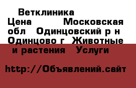 Ветклиника Zoohelp  › Цена ­ 800 - Московская обл., Одинцовский р-н, Одинцово г. Животные и растения » Услуги   